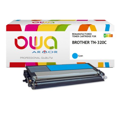 OWA Toner laser compatible BROTHER TN-320C -  - Cyan