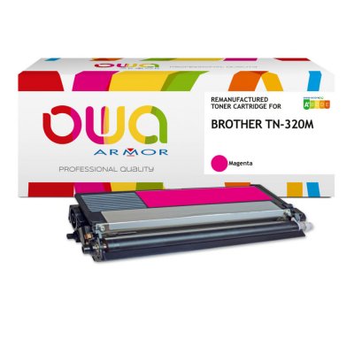OWA Toner laser compatible BROTHER TN-320M -  - Magenta