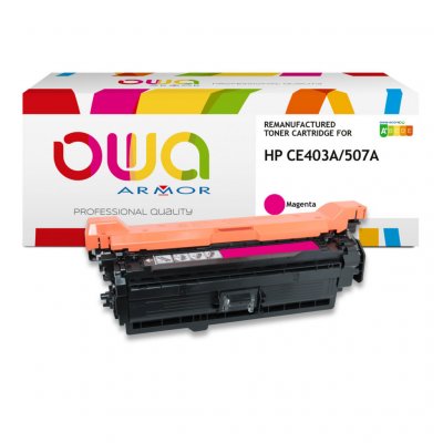 ARMOR Toner laser compatible HP 507A - OWA - Magenta