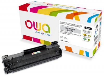 ARMOR Toner laser compatible HP CRG713/CB436 -  - Noir