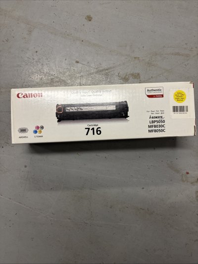 CANON Toner Laser CRG716Y -  - Jaune
