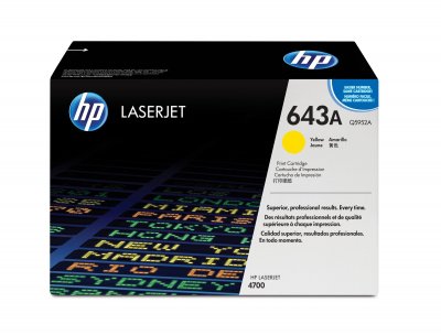 HP Toner laser Q5952A -  - 643A - Jaune