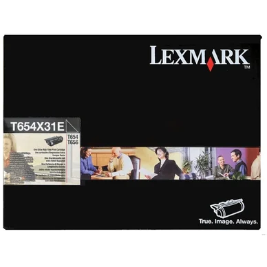 LEXMARK Toner laser T654X31E -  - Noir