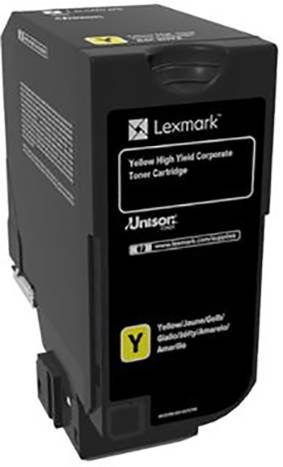 LEXMARK Toner  84C2HYE CX725 - Yellow