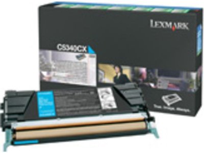 LEXMARK Toner  C5340CX C534 - Cyan