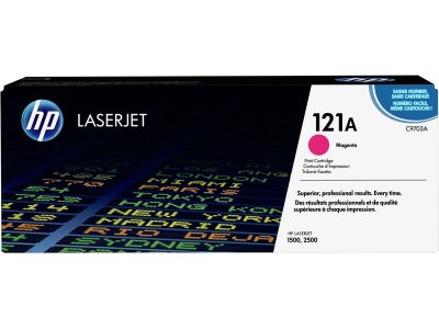 HP Toner Magenta  pour Color LaserJet 1500/2500 (121A)