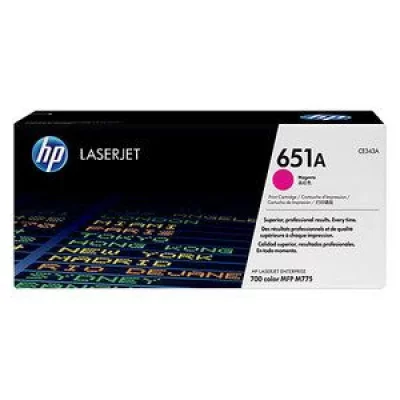 HP Toner magenta LaserJet 651A (16 000 pages &agrave; 5%)
