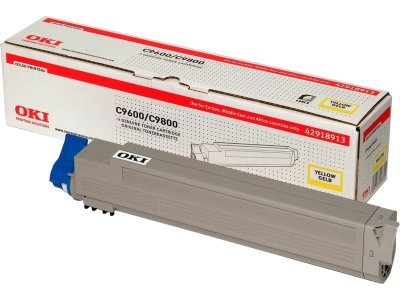 OKI Toner  42918913 C900-9000 - Yellow