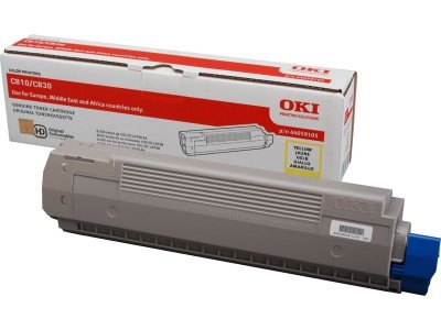 OKI Toner  44059105 C810, C830 - Yellow