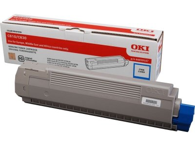 OKI Toner  44059107 C810/C830 - Cyan