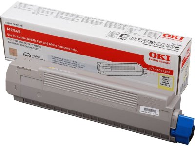 OKI Toner  44059209 MC860 - Yellow