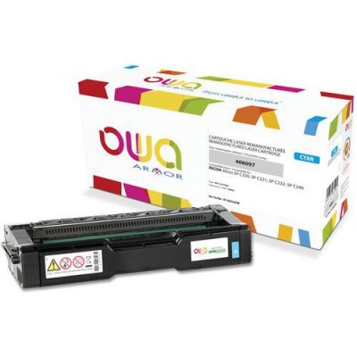 OWA Toner  compatible Ricoh 406097 cyan pour imprimante laser - Cyan