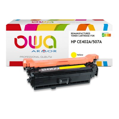 OWA Toner Reconditionn&eacute; Yellow Hp Ce402a - 6000 P