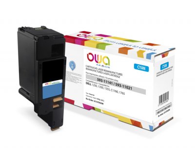 OWA Toner Remanufactur&eacute; Dell 593-11021-dell 593-11141 - Cyan