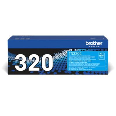 BROTHER Toner, TN320, Cyan, 1.5K,  TN320C by 
