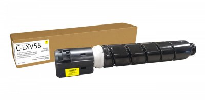 XEROX Toner -  - C-EXV58 - Jaune - 60000 pages - Compatible Canon