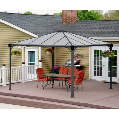 PALRAM Tonnelle autoportante  palermo 3600, aluminium gris anthracite