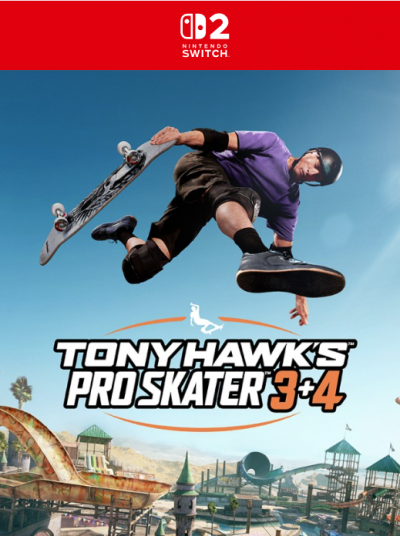 ACTIVISION Tony Hawk Pro Skater 3 + 4 (code De T&eacute;l&eacute;chargement) SWITCH 2 