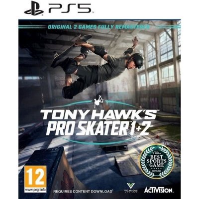 Tony Hawk's Pro Skater 1 + 2 PS5, Version Anglaise
