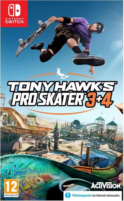 ACTIVISION BLIZZARD Tony Hawk's&trade; Pro Skater&trade; 3 + 4 Nintentdo Switch 