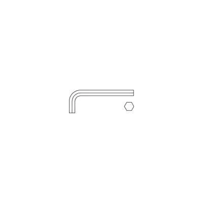TOOLCRAFT  Cl&eacute; m&acirc;le coud&eacute;e 6 pans int&eacute;rieurs 1.3 mm 112848 10 pc(s)