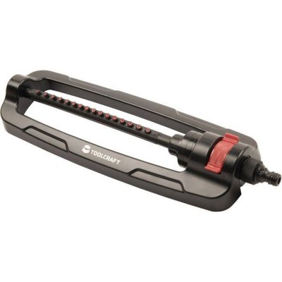 TOOLCRAFT  TO-4848702 Arroseur oscillant 336 m&sup2; noir, orange