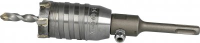 HELLER Tools 233422 Foret couronne hexagonale set 3215"" en SDS-Plus, Argent