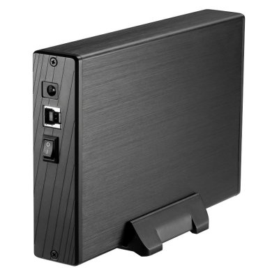 TOOQ  3.5 Usb 3.0 Aluminium External Hard Drive Enclosure Noir