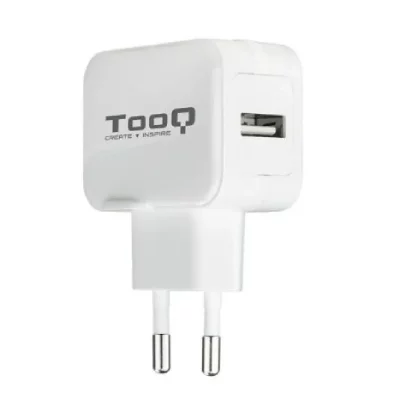 TOOQ  Chargeur Mural USB 5V 2.4A - 1 Port USB - Couleur Blanche
