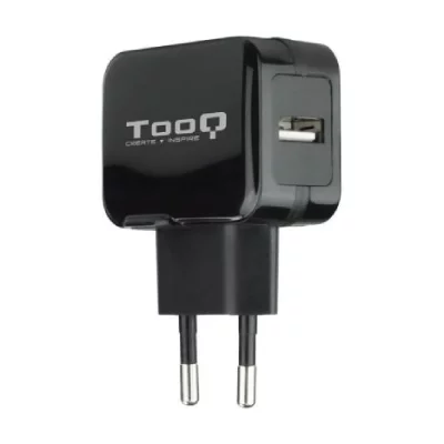 TOOQ  Chargeur Mural USB 5V 2.4A - 1 Port USB - Couleur Noir