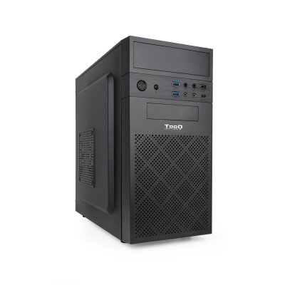TOOQ  TQC-4701U3C-B unit&eacute; centrale Mini Tower Noir - Neuf