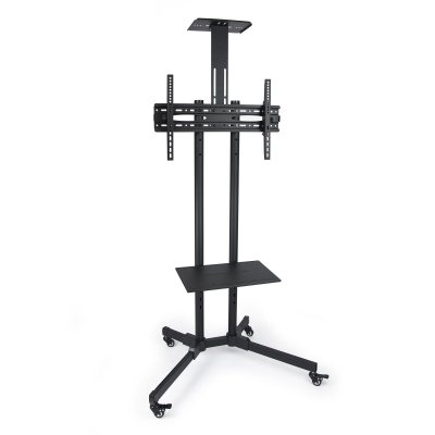 TOOQ  Tv/monitor Wheeled Floor Stand 37-70&acute;&acute; Noir