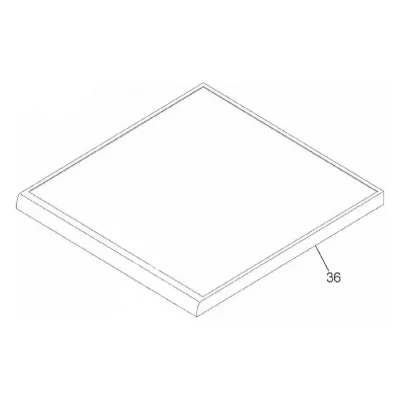 CANDY Top Dessus Blanc Pour Lave Vaisselle  - 41900045