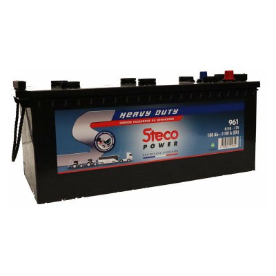 STECOPOWER TOPCAR - Batterie poids lourd n&deg;9 12V 180Ah - 961