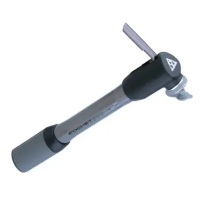 TOPEAK  Pocket Rocket DX II Mini Pompe Adulte Unisexe, Taille Unique