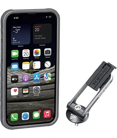 TOPEAK  Ride Case For Iphone 13 Pro Max With Support Argent&eacute;