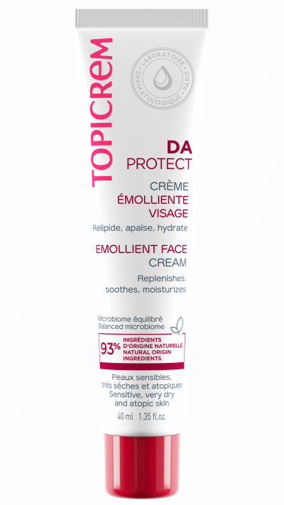TOPICREM  da Cr&egrave;me &Eacute;molliente Visage - Tube 40 ml