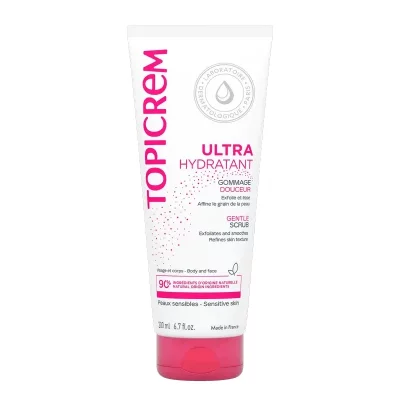 TOPICREM  DOUCEUR - Gommage - Peaux Sensibles, 200ml