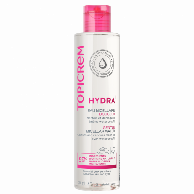 TOPICREM  Les Essentiels Eau Nettoyante Douceur Visage & Yeux 200ml