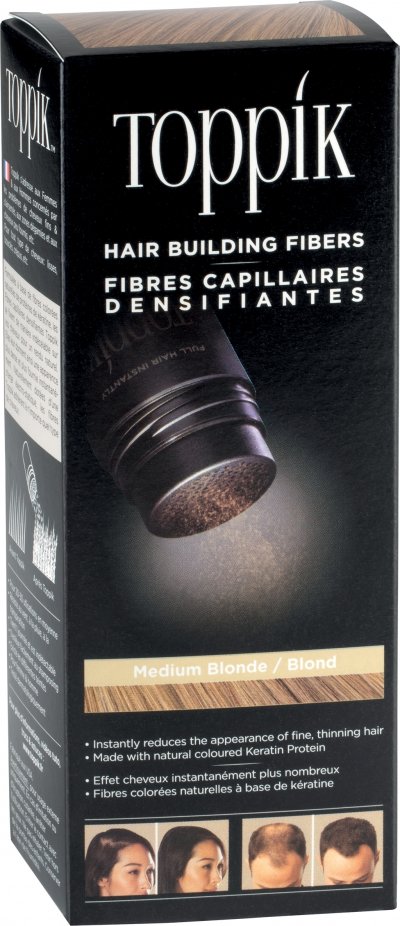 TOPPIK  Hair Thickening Fibres Medium Blonde 10.3 Gram (.36oz)