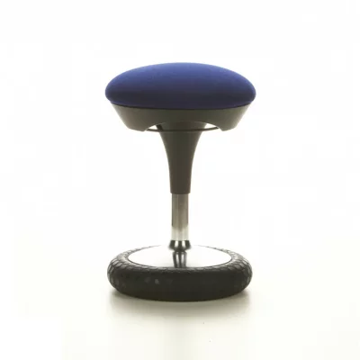 Topstar SITNESS 20 - Si&egrave;ge technique Tabouret technique Bleu tissu