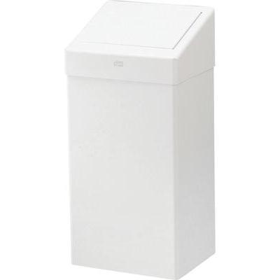 TORK  System B1 228000 Poubelle 50 l m&eacute;tal (l x H x P) 341 x 706 x 258 mm blanc 1 pc(s)