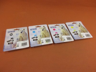 EPSON tortue T1579 gris clair XL
