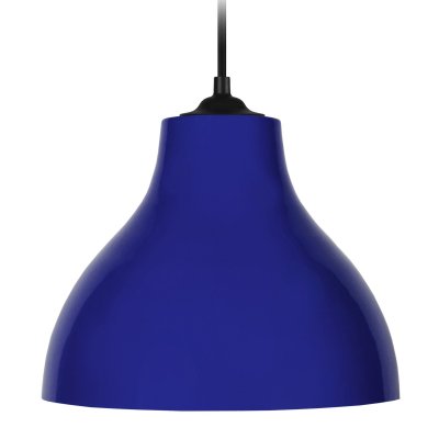 TOSEL IA - Suspension d&ocirc;me m&eacute;tal bleu cobalt