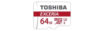 TOSHIBA  carte microsd 64gb exceria noir