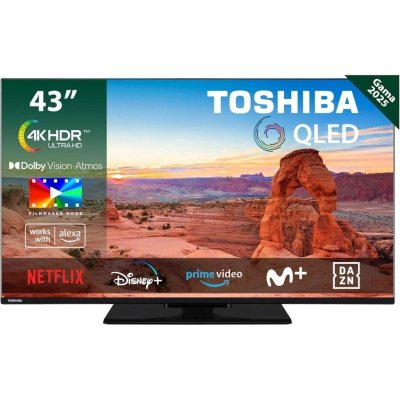 TOSHIBA  QLED 43"" 43QV3F63DG UltraHD 4K VIDAA