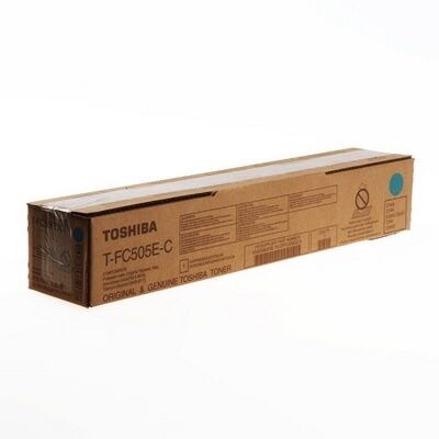 TOSHIBA  T-FC505EC Cartouche de toner 1 pi&egrave;ce(s) Original Cyan