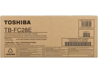 TOSHIBA  TB-FC28E - 1 - collecteur de toner usag&eacute; 