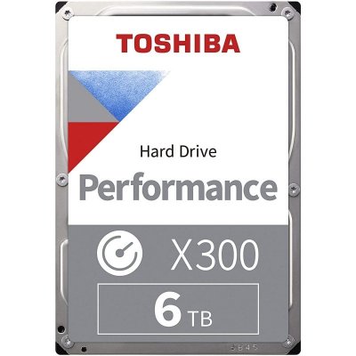 TOSHIBA  X300 6tb Sas Hard Disk Drive Argent&eacute;