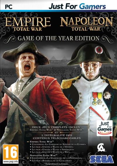 Total War Empire + Total War Napoleon - Game Of The Year Pc